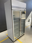 TMF1000N-AC 2 Glass Door Display or Storage Freezer with Lit Sign