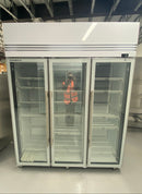Skope - TMF1500N-A - 3 Glass Door Upright Display or Storage Freezer