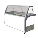 Exquisite SD575S2 Twelve Tubs Ice Cream Scooping Freezers with Scoop Washer and Bottom Storage Door