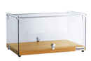 Exquisite CD35 One Tier Flat Glass Ambient Cake Display
