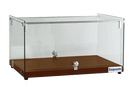 Exquisite CD35 One Tier Flat Glass Ambient Cake Display