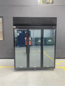 Skope - VF1500X - 3 Glass Door Top Mount Freezer