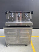 XLVI 3 GROUP STEAMHAMMER COFFEE MACHINE