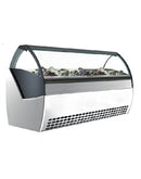 Easy Best Gelato Case Curved Glass EASY EVO G8