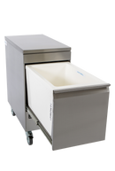 Adande VCC1.SCW - Compact Refrigeration Single Drawer Unit - Small Castors