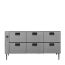 Williams Jarrah - Six Drawer Remote Hiline Refigerator