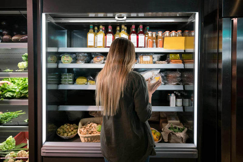 What to consider when purchasing open or glass door display fridges
