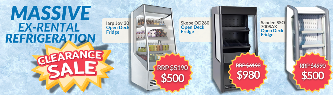 Open Deck Display Clearance