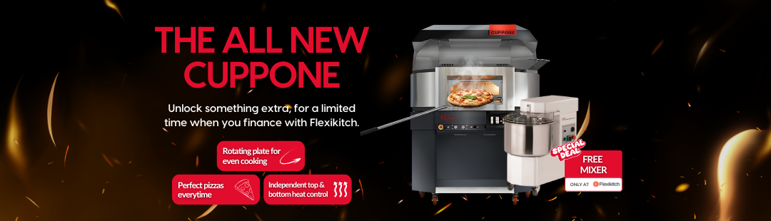FREE Mixer When You Finance a Cuppone Oven