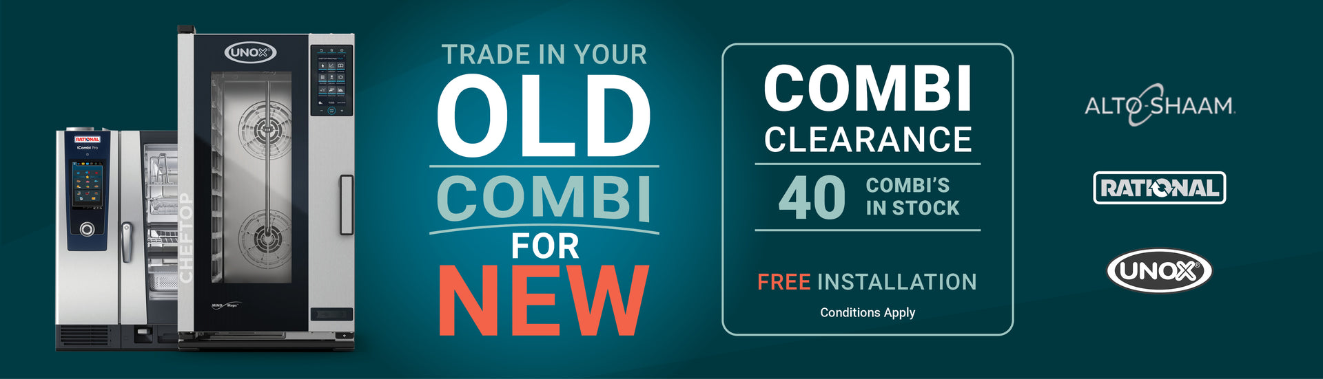 Combi Oven Trade-in Special