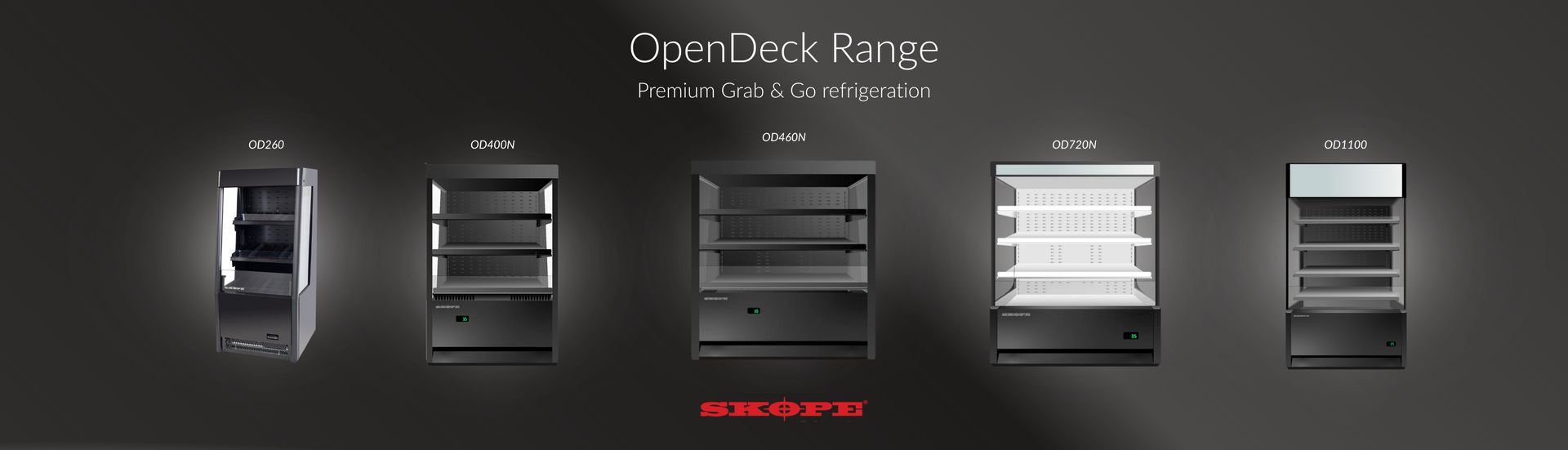 Skope Open Deck Display Fridges