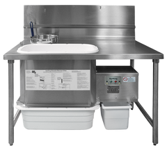 Ayr King AYBreadE - BBS-U-4830-BPC Single Breading Table Inc Casters