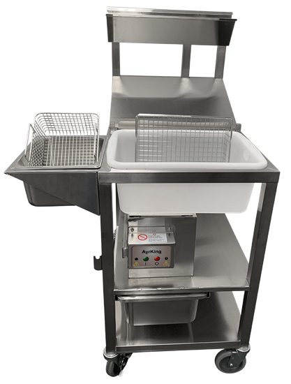 Ayrking BREADING TABLES WITH INTEGRATED BREADING SIFTER SYSTEM BBS-U-L3622RR 280671