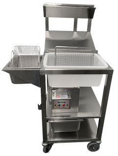 Ayrking BREADING TABLES WITH INTEGRATED BREADING SIFTER SYSTEM BBS-U-L3622RR 280671