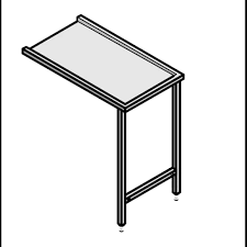 HOBART 01-512508-2-C 1200mm Flat Table