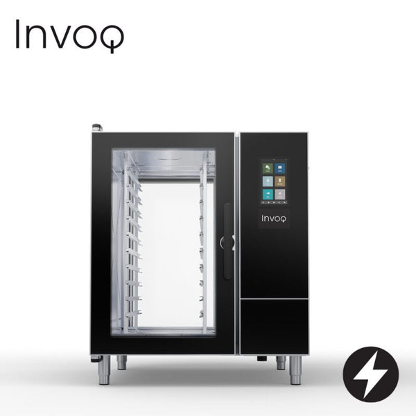 Invoq 10-1/1 GN PT - 1/1 Gn Or Optional 400X600 En, 2-Piece Rack, 10 Trays With 70 Mm Runners - Passthrough Combi Oven