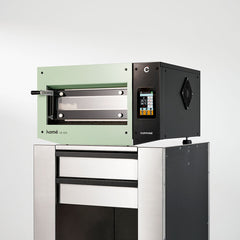 Cuppone - HE400TMN - Electric High Heat Cordite Stone Base Compact Pizza Oven