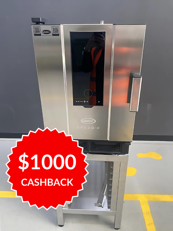 Unox SPEED-X Digital.ID 5 Tray Combi Oven - Includes Stand $1000 Cash Back!