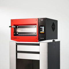 Cuppone - HE400TMN - Electric High Heat Cordite Stone Base Compact Pizza Oven