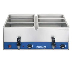 Birko 1110100 Bain Marie-Double Tap No Pans