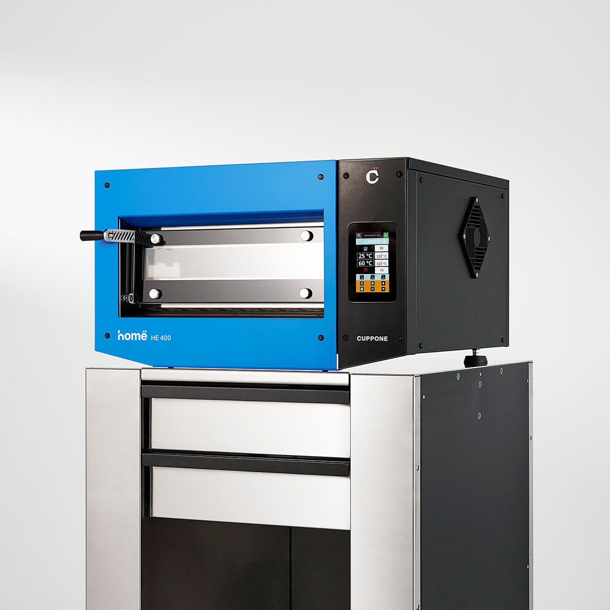 Cuppone - HE400TSN - Electric Corderite Stone Base Compact Pizza Oven