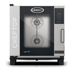 UNOX XEVC-0711-EZRM CHEFTOP MIND.Maps™ ZERO Countertop Combi Oven 7 GN 1/1 trays Electric Left Hinge