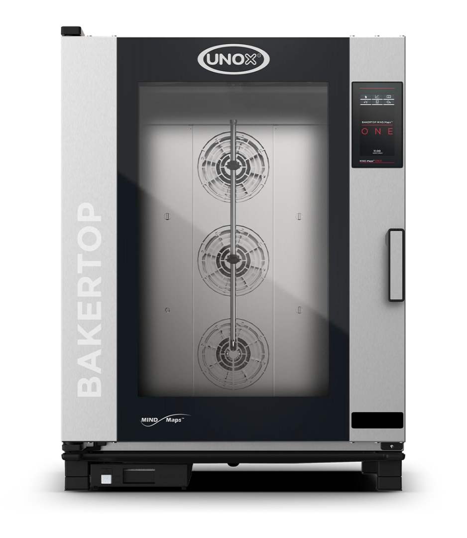 UNOX XEBC-10EU-E1RM BAKERTOP MIND.Maps ONE Combi Steamer 10 Tray 600x400 Electric Hinged Left