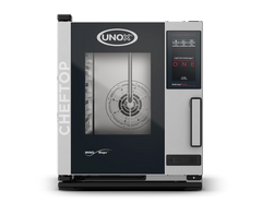 UNOX XECC-0523-E1LM CHEFTOP MIND.Maps ONE Combi Steamer 5 Tray GN 2/3 Electric Hinged Right