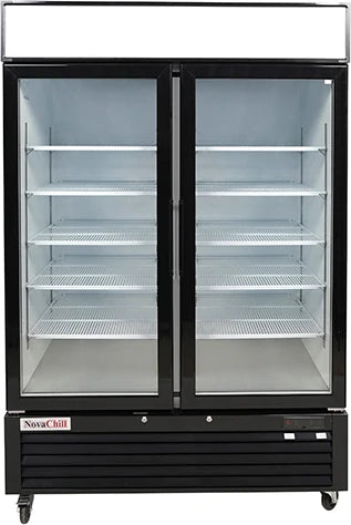 NovaChill Double Door Fridge - 1320L