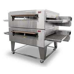 XLT 2440-2 Double Deck Gas Conveyor Pizza Oven
