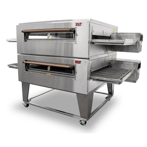 XLT 2440-2 Double Deck Gas Conveyor Pizza Oven
