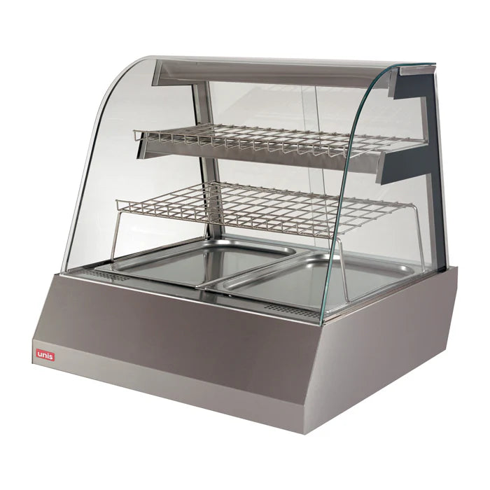 UNIS 3 tray HOT Kentucky Hot Food Display Cabinet