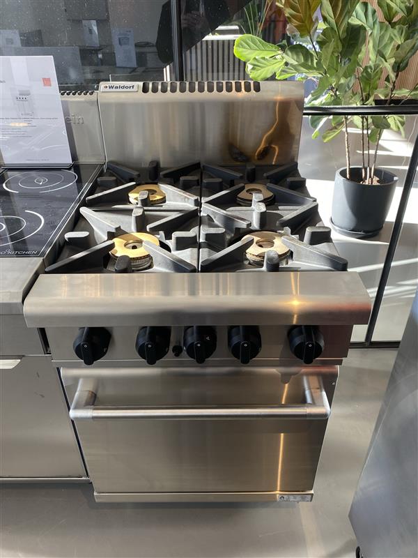 RN8410GF-N Waldorf 600mm gas oven range - 4 open burner - Demo Unit