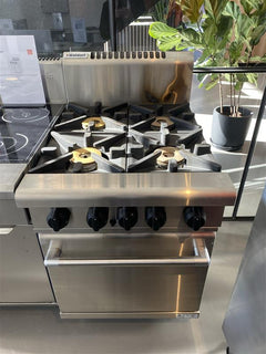 RN8410GF-N Waldorf 600mm gas oven range - 4 open burner - Demo Unit