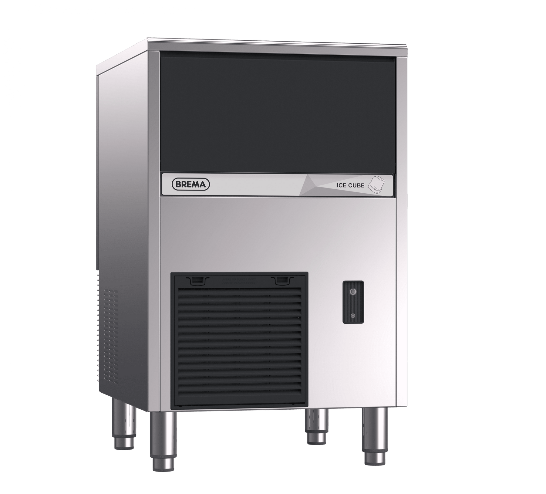 Brema CB316A-HC-DP Self-contained Ice Cube Machine Drain Pump 38kg/24hr 16kg Storage