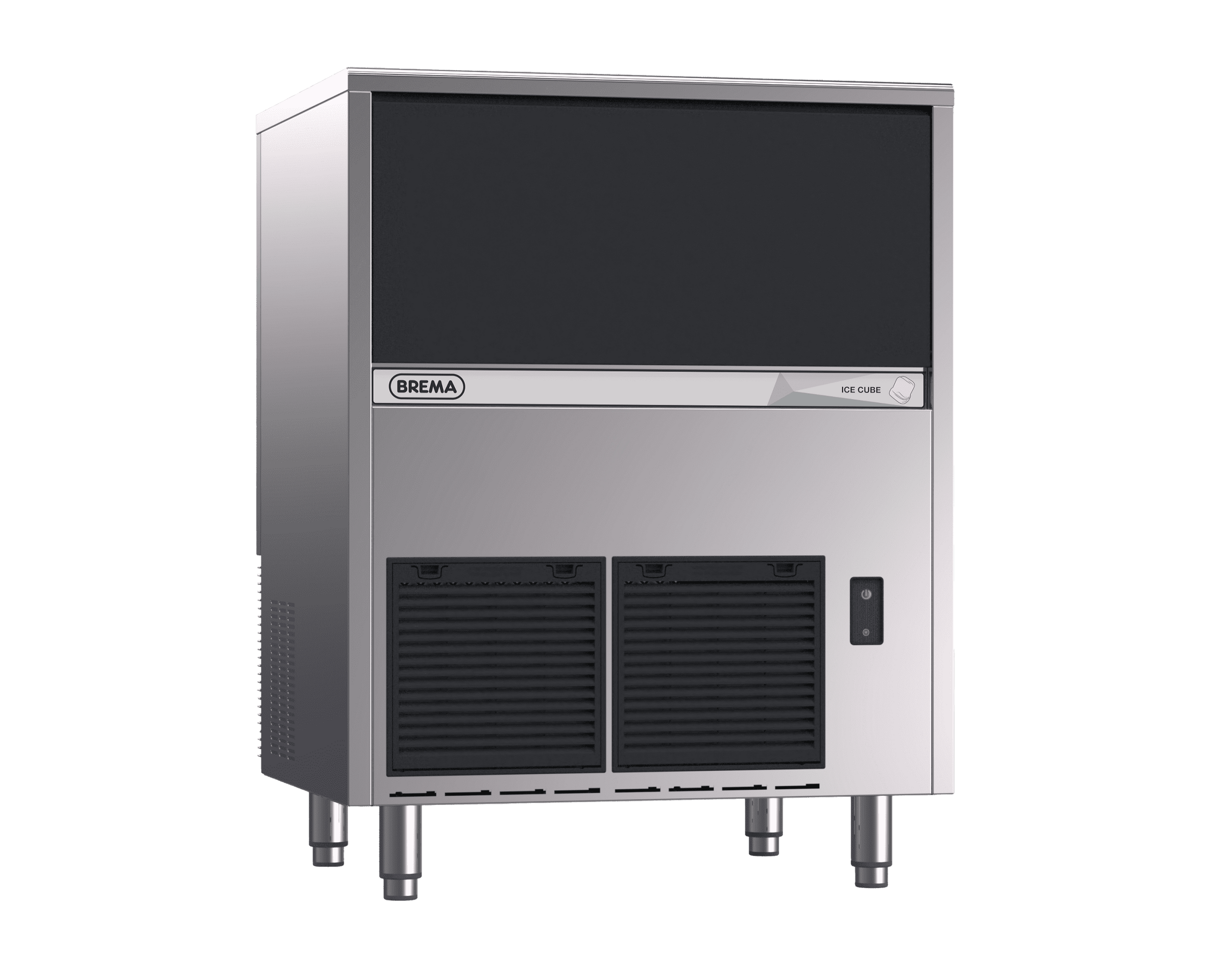 Brema CB640A-HC-DP Self-contained Ice Cube Machine Drain Pump 72kg/24hr 40kg Storage