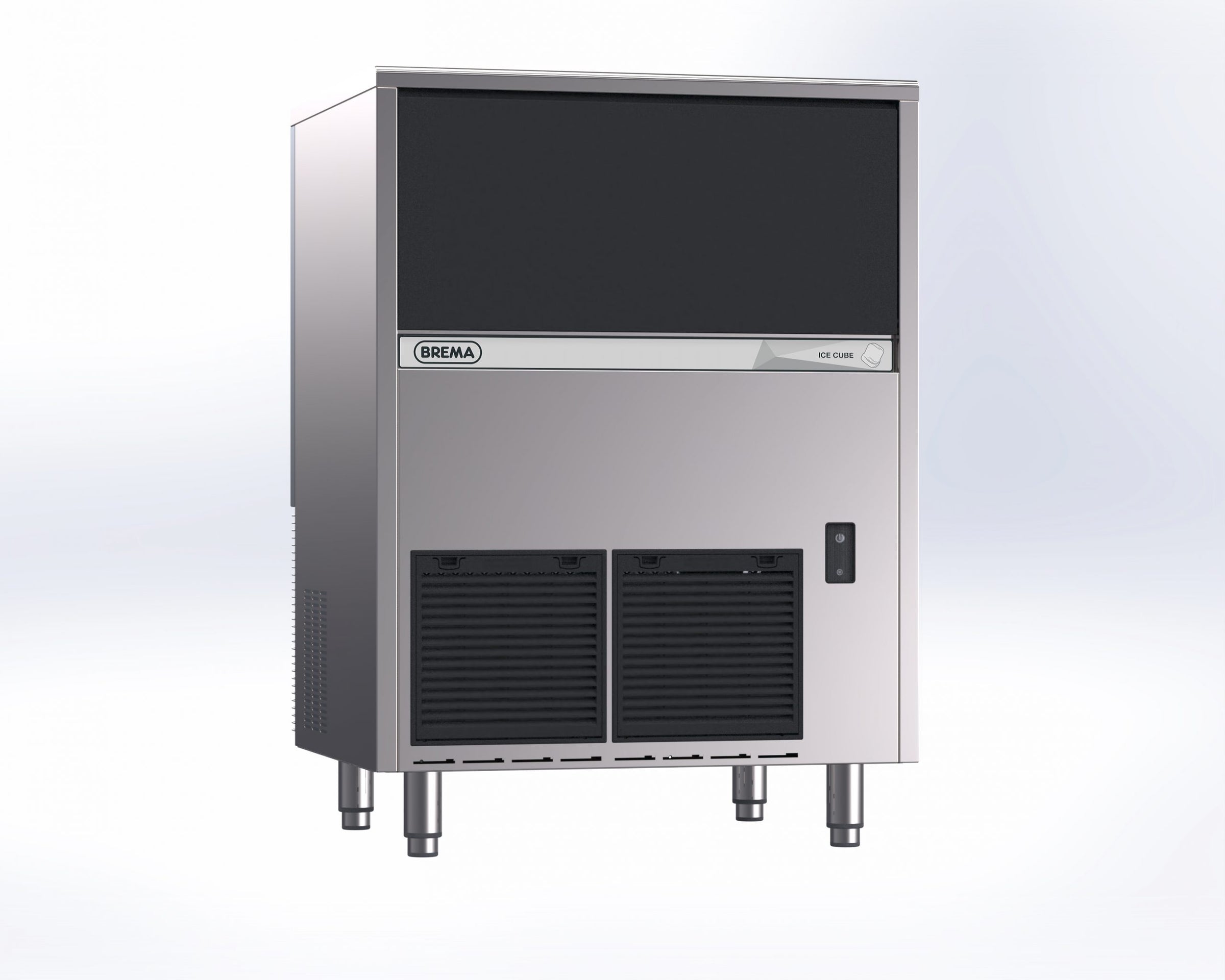 Brema CB840A-HC-DP Self-contained Ice Cube Machine Drain Pump 80kg/24hr 40kg Storage