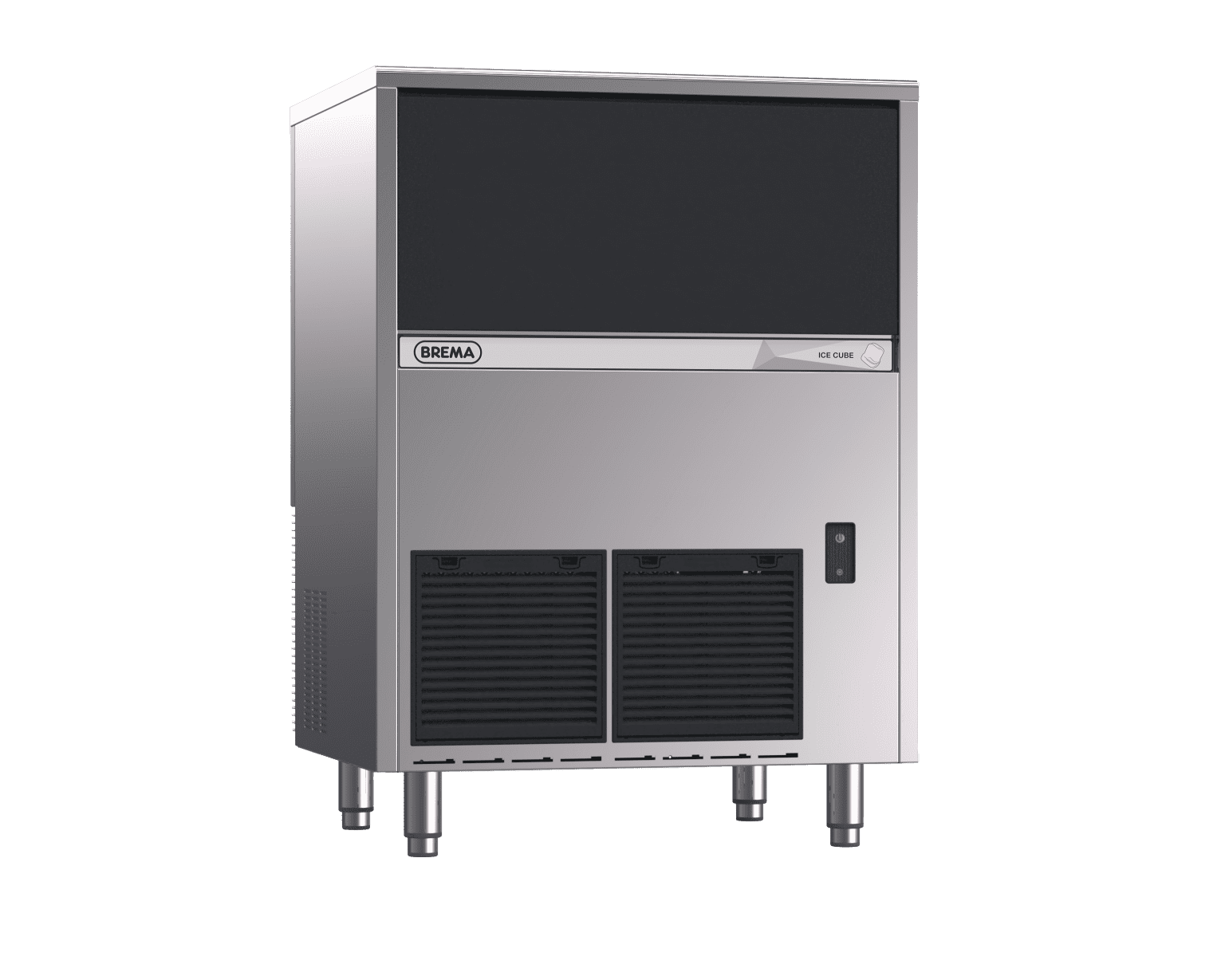 Brema CB840A-HC-DP Self-contained Ice Cube Machine Drain Pump 80kg/24hr 40kg Storage