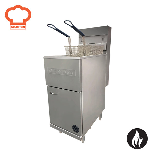 Goldstein G35C+S - Single Pan, 2 baskets/pan 18L