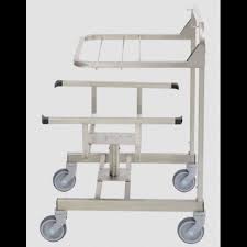 ROBOT COUPE Stainless steel Trolley delivered without container. Designed to accommodate " gastronorm 1x1" container