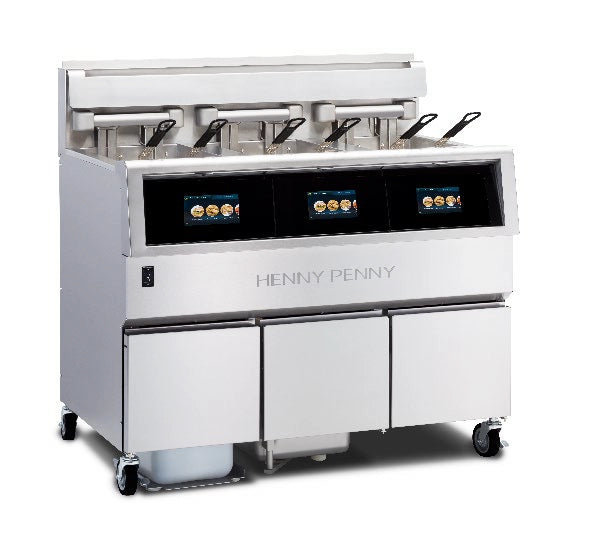 Henny Penny OFE512 - Two Well (Full) F5 Low Oil Volume Touch Screen Fryer
