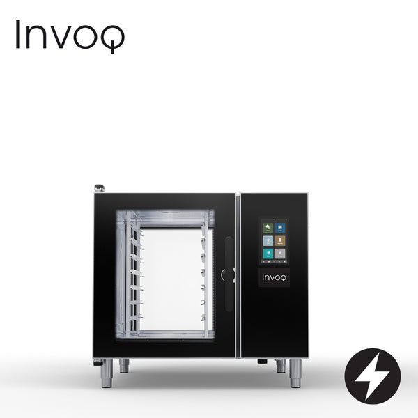 Invoq 6-1/1 GN PT - 1/1 Gn Or Optional 400X600 En, 2-Piece Rack, 7 Trays With 70 Mm Runners - Passthrough Combi Oven