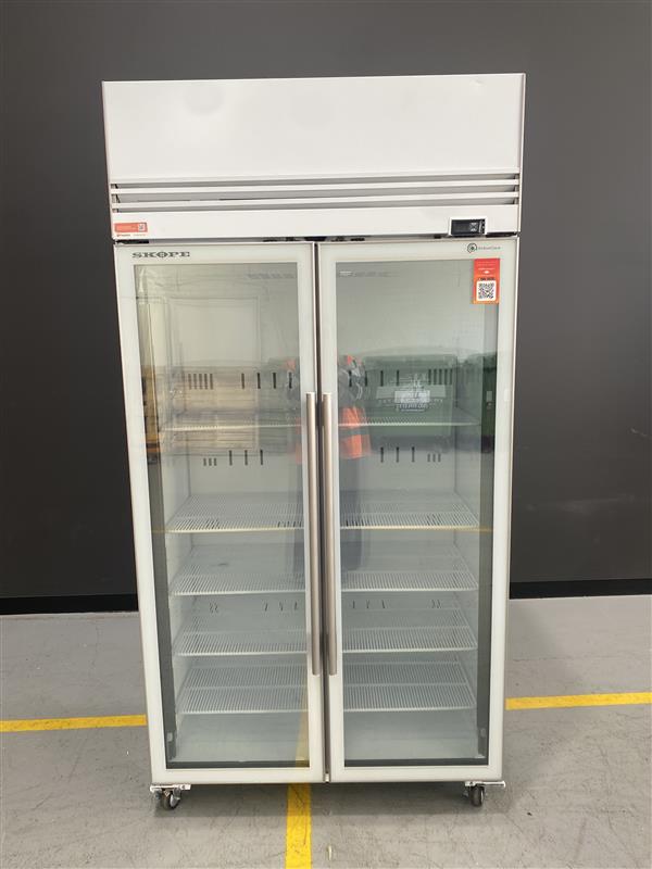 TMF1000N-A 2 Glass Door Display or Storage Freezer