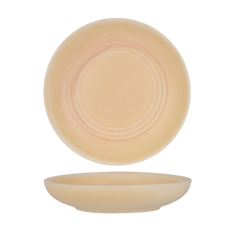 Tablekraft - Urban Loft Round Serve Bowl - Sandstone - 27cm - Set of 2
