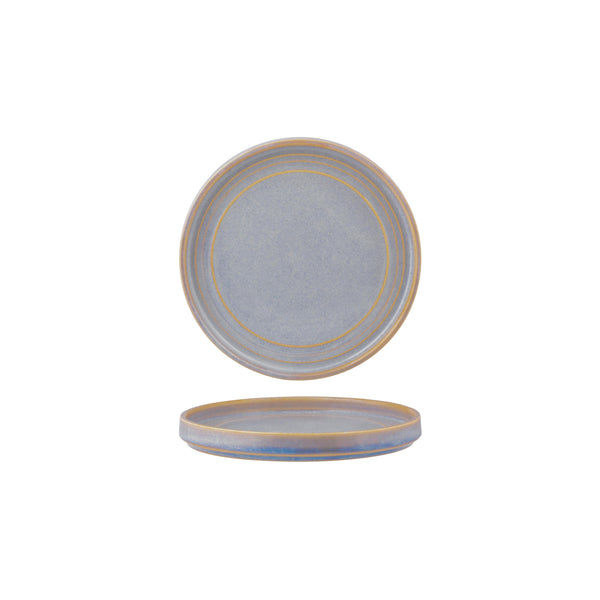 Tablekraft - Urban Loft Round Plate - Azure Blue - 18.5cm - Set of 6