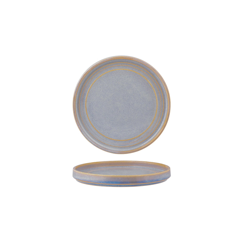 Tablekraft - Urban Loft Round Plate - Azure Blue - 18.5cm - Set of 6