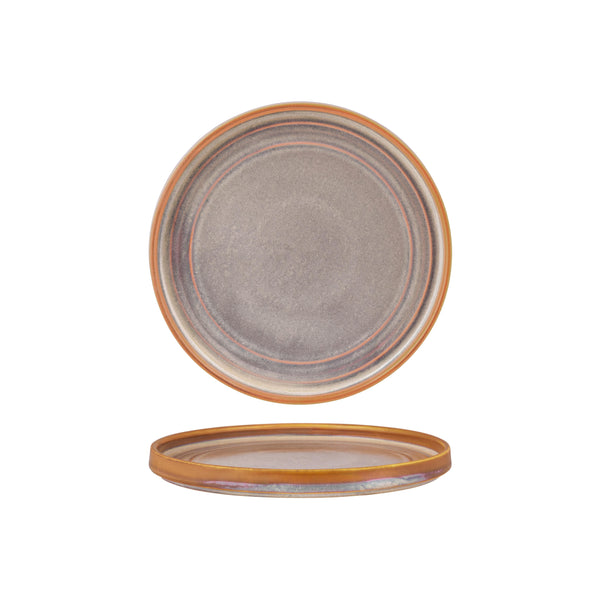 Tablekraft - Urban Loft Round Plate - Auburn - 22.5cm - Set of 4