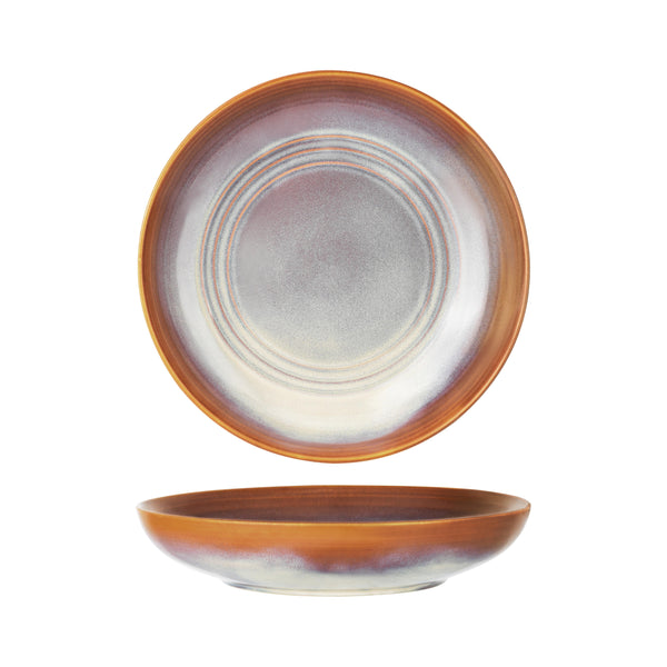 Tablekraft - Urban Loft Round Serve Bowl - Auburn - 27cm - Set of 8