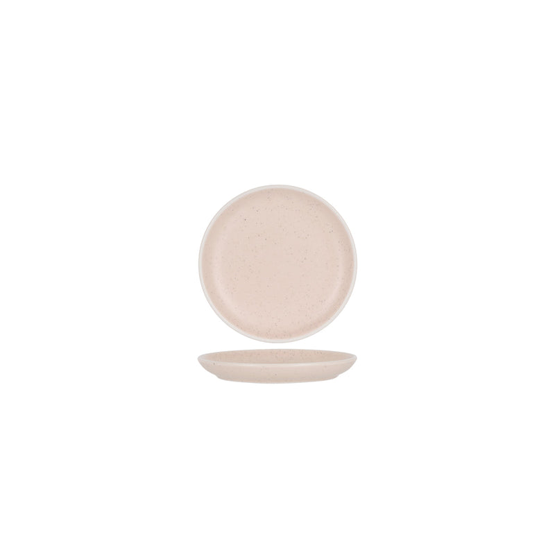 Tablekraft - Urban Round Plate Coupe Plate - Reactive Pink - Set of 6