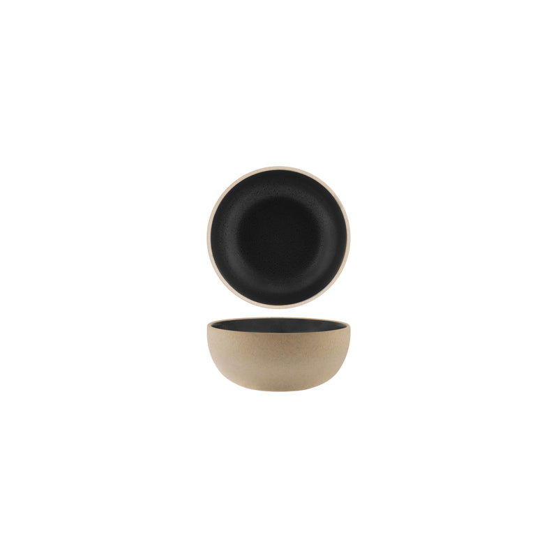 Tablekraft - Soho Round Deep Bowl - Speckle Black - 12cm - Set of 6